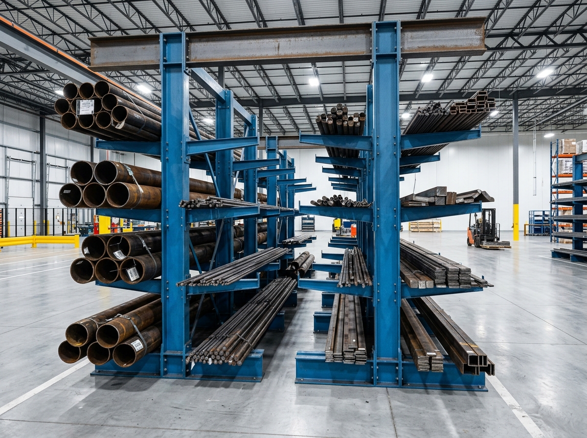 Double Sided Cantilever Racks