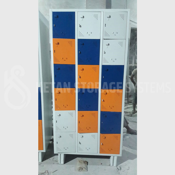 Industrial Steel Locker System
